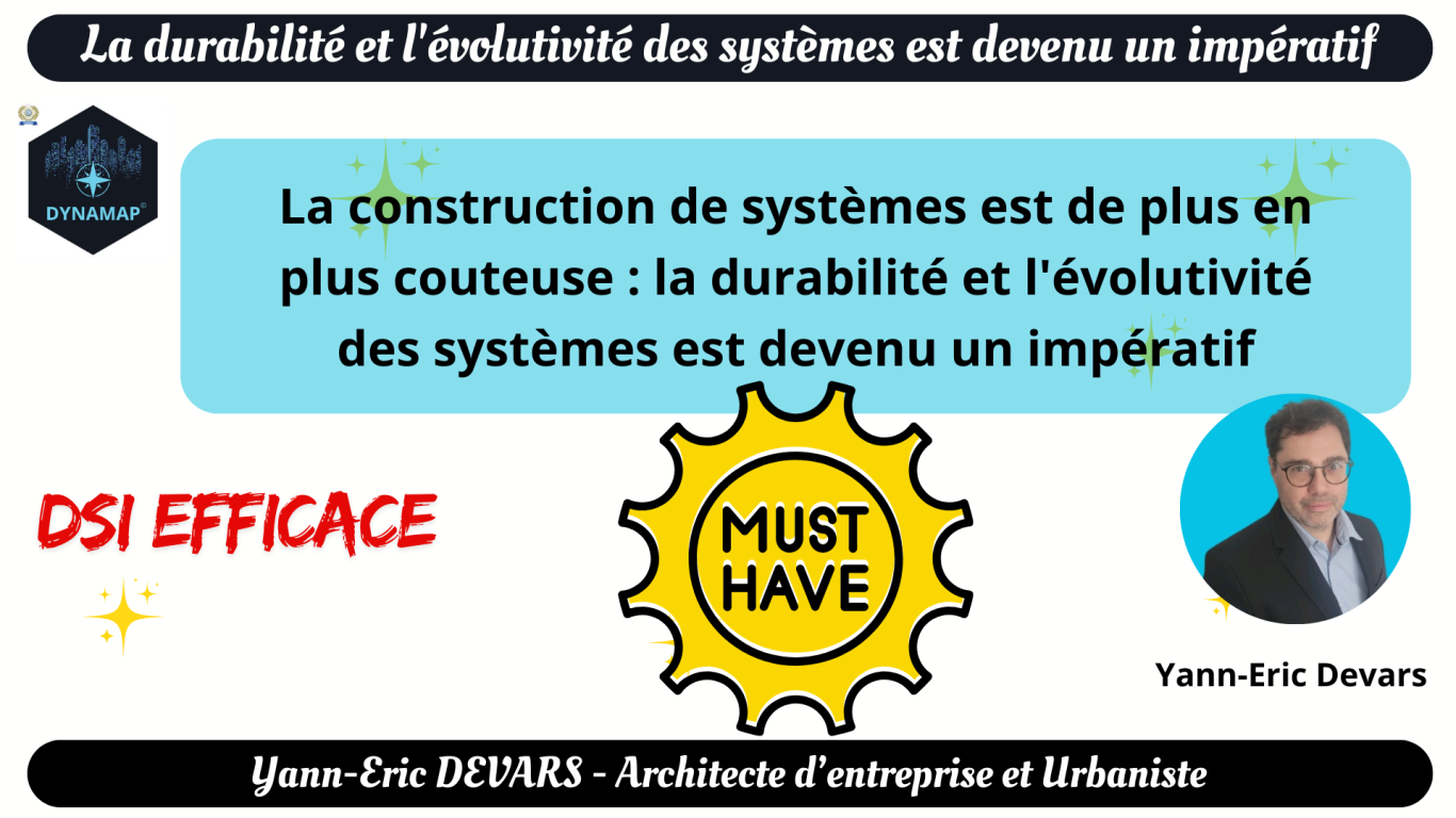 La durabilité et l'évolutivité des systèmes est devenu un impératif